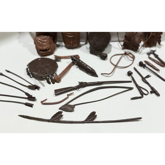 60s Vintage Marx Johnny West Indian Chief W/ Accessories & certification ! Rare - Picture 5 of 10